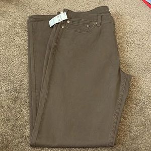 Dockers brown slim tapered fit jean